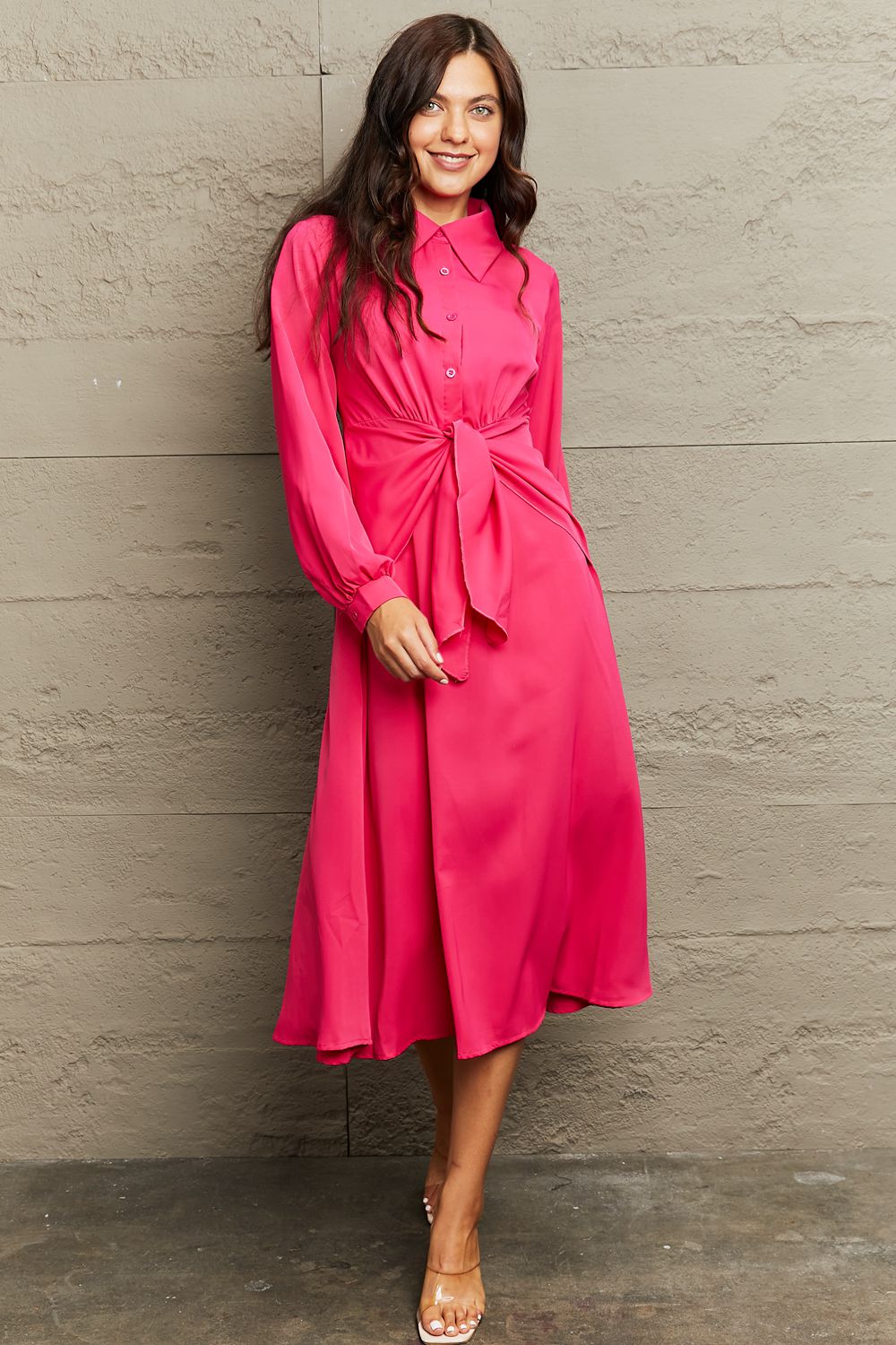 Always Looking Up Midi Dress