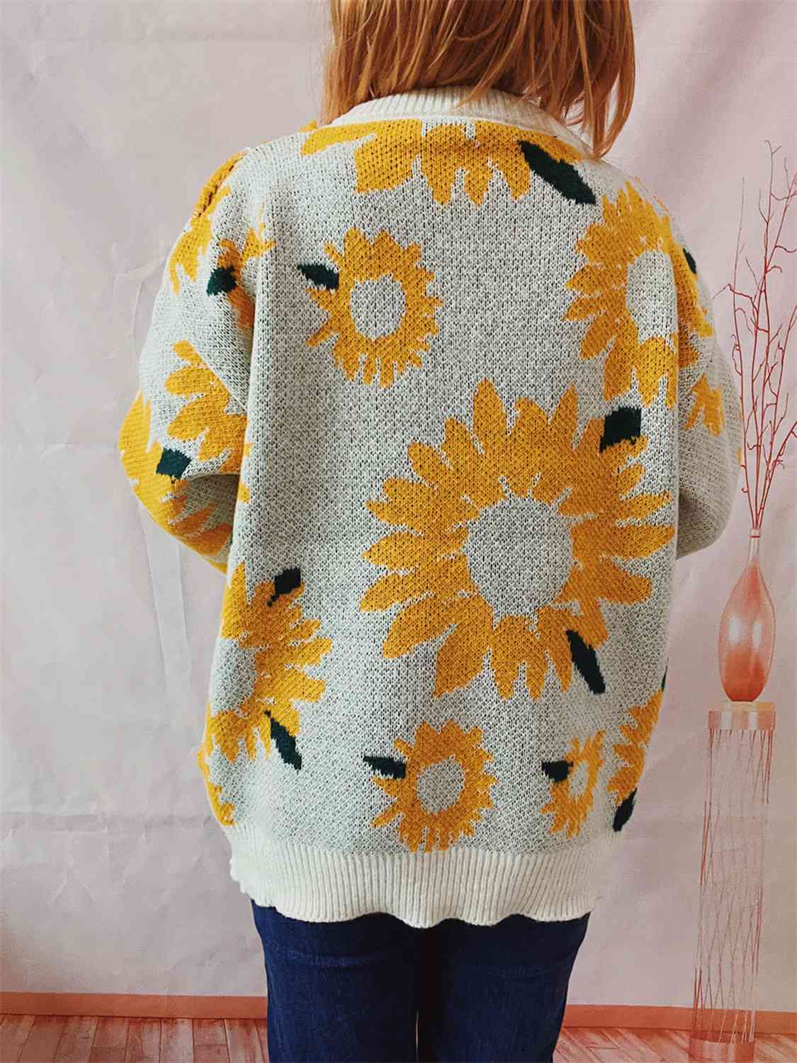Sunflower Long Sleeve Sweater