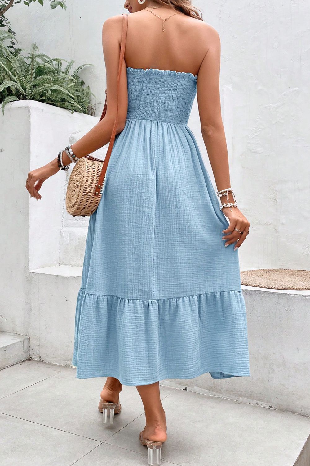 Such A Sweetheart Sleeveless Midi Dress