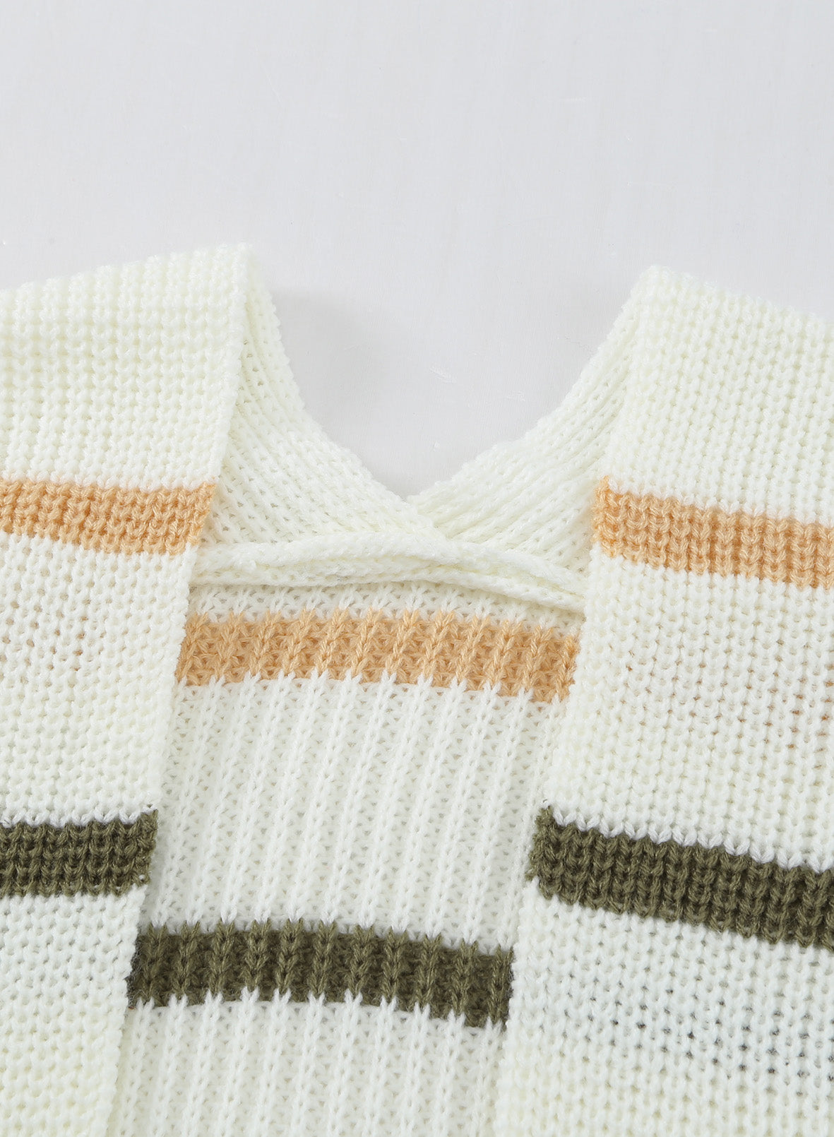 Best Of Me Rib-Knit Striped Cardigan