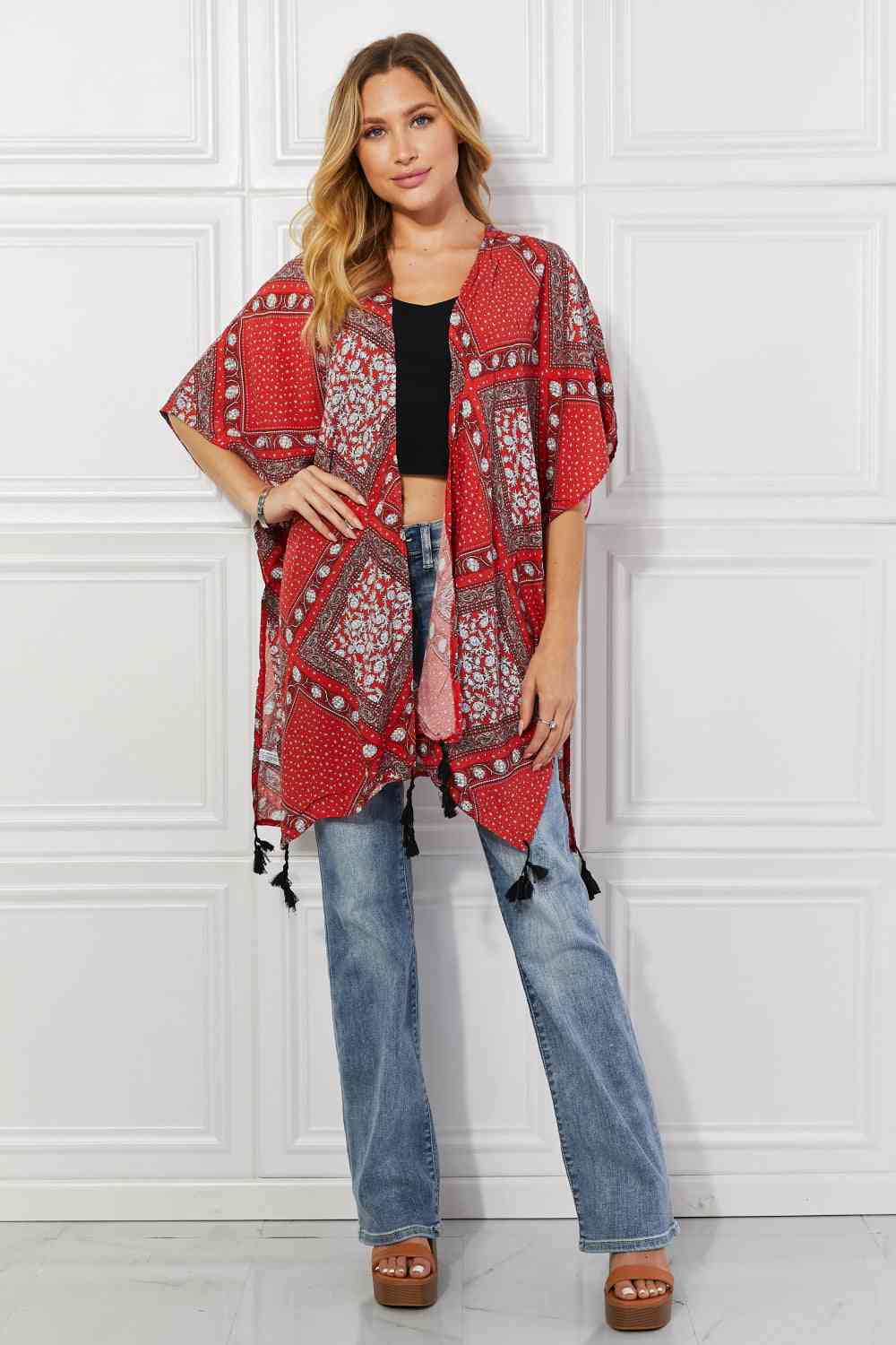 Trending Paisley Kimono