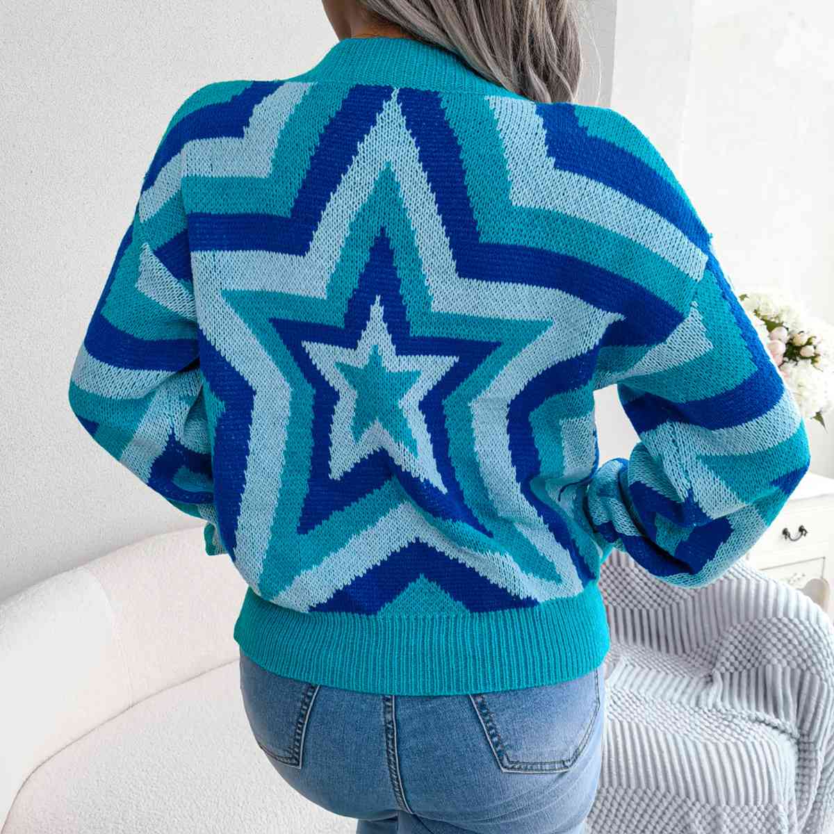 Stella Star Round Neck Sweater