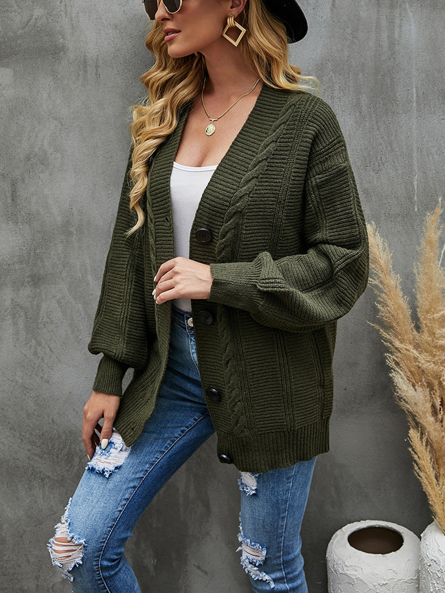 Find Me There Cable-Knit Cardigan