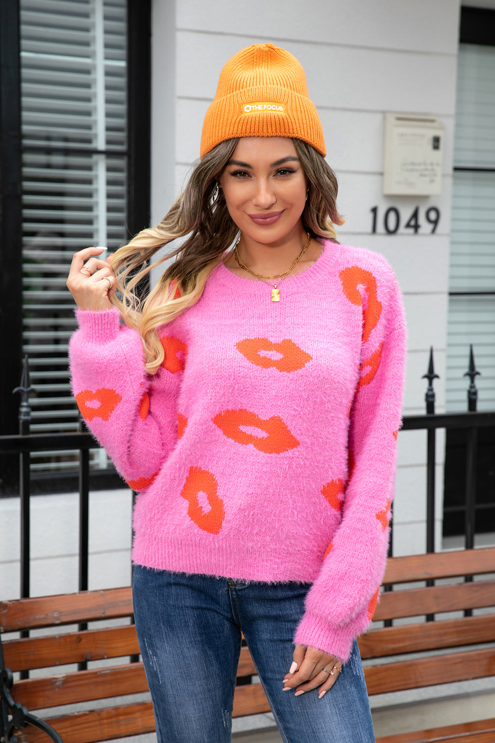 Read My Lips Sweater