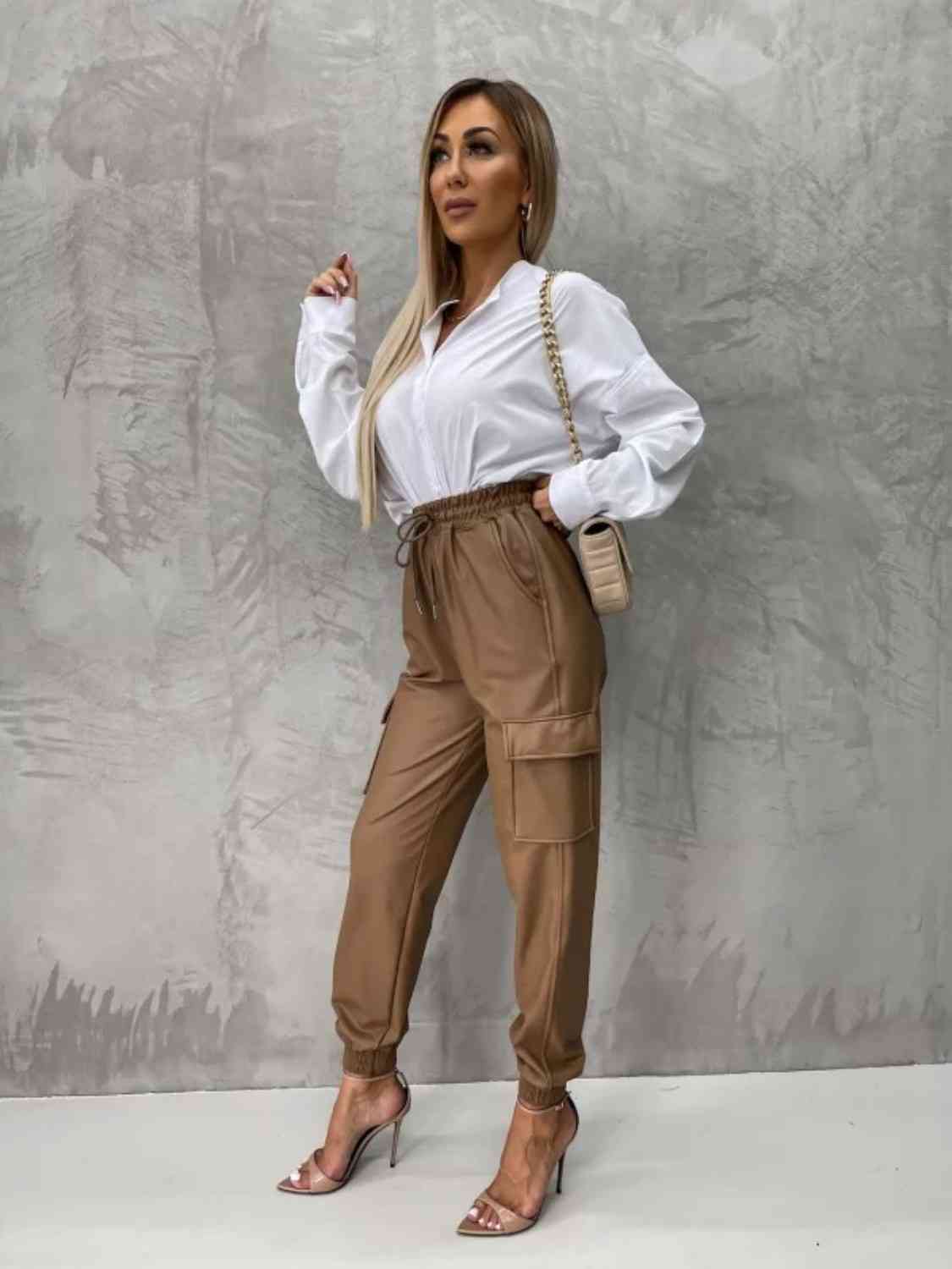 Londyn Tied High Waist Pants