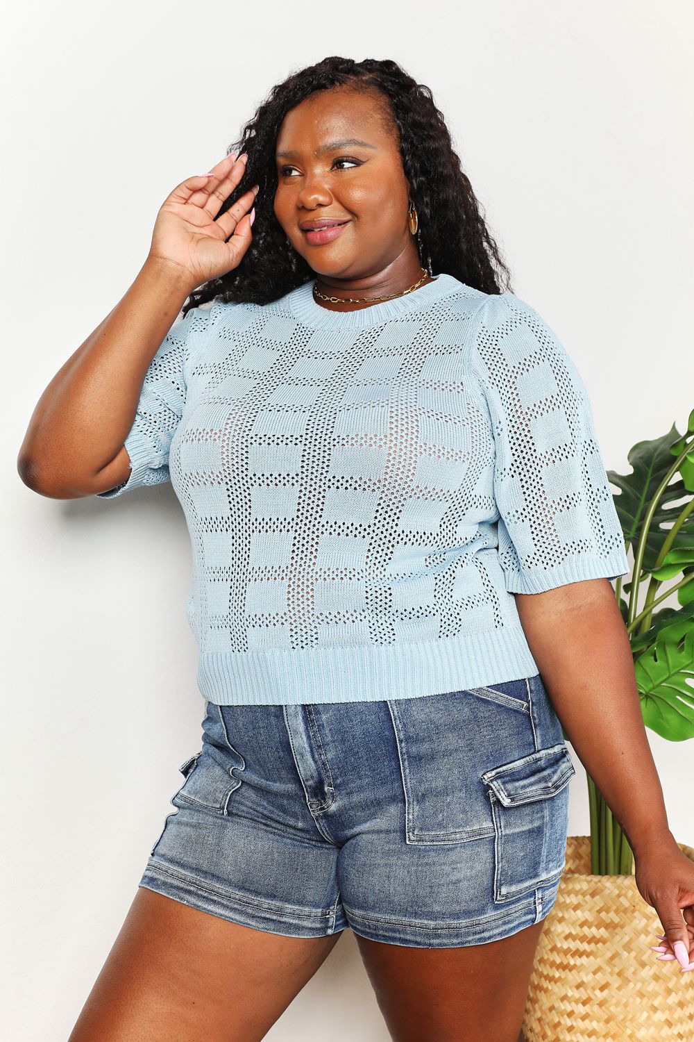 Let It Breathe Knit Top