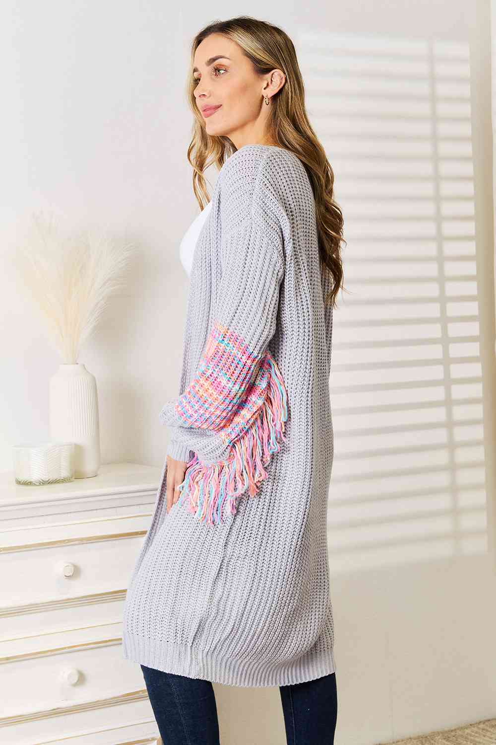 Florence Fringe Sleeve Cardigan