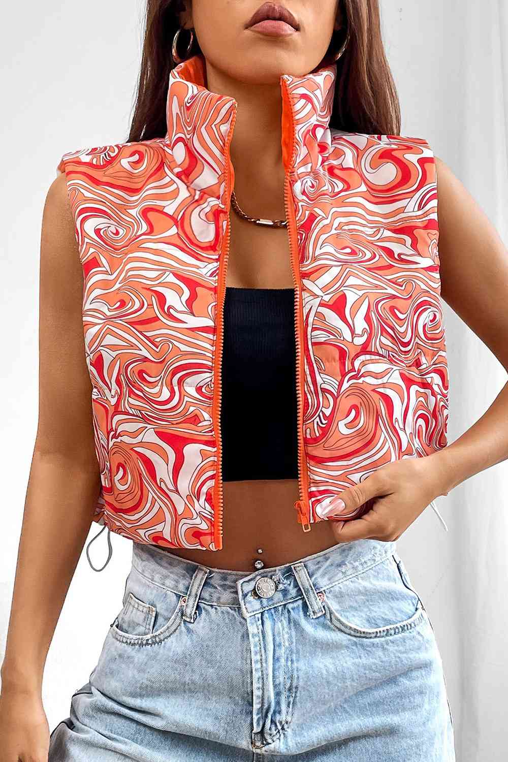 Groovy Zip-Up Vest