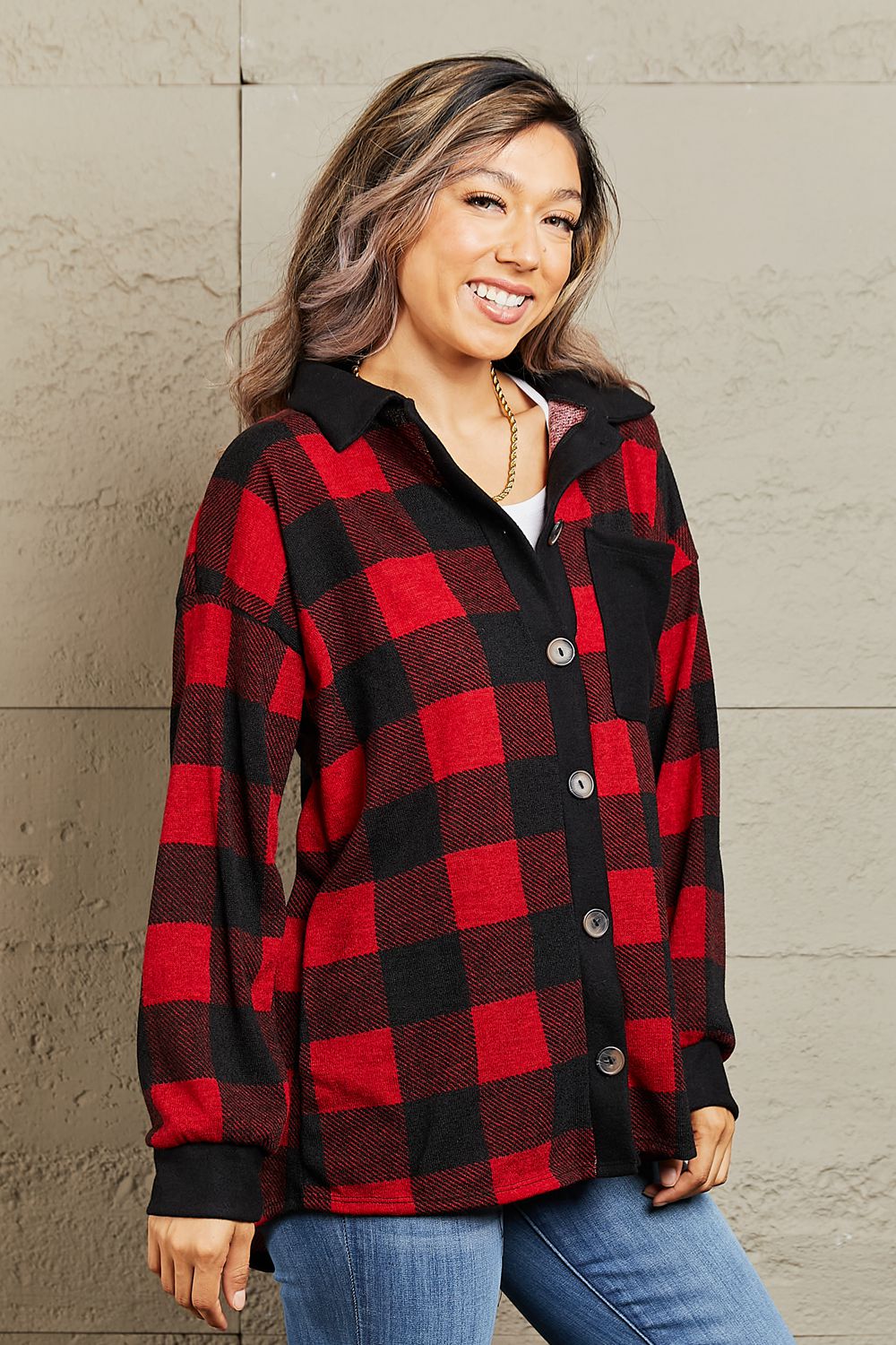 Classic Outdoors Plaid Shacket
