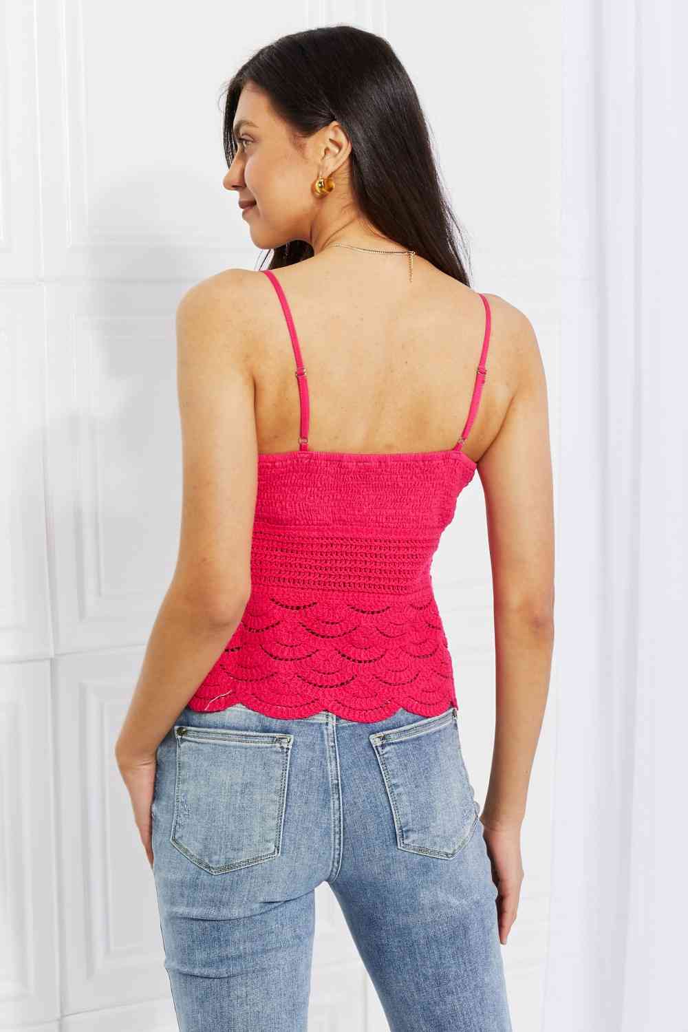 Sweet Paradise Sleeveless Lace Top