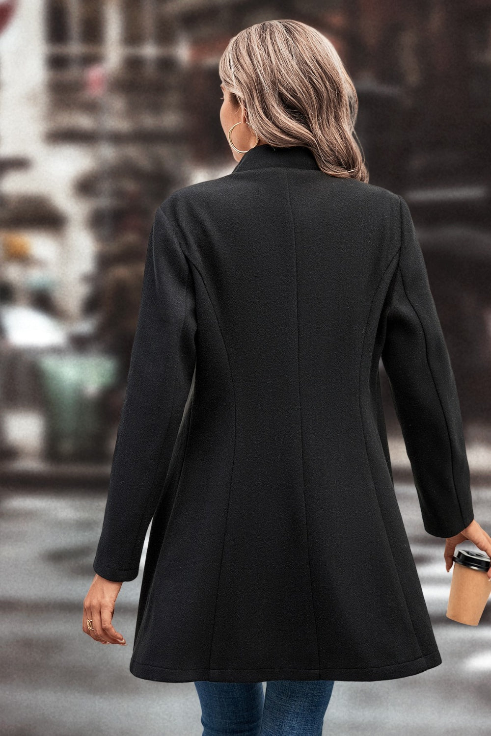 Own It Lapel Coat