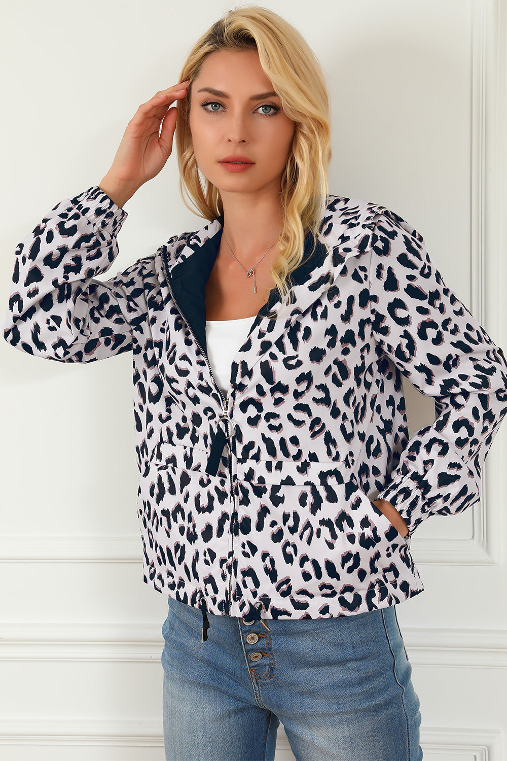 My Wild Side Leopard Hooded Jacket