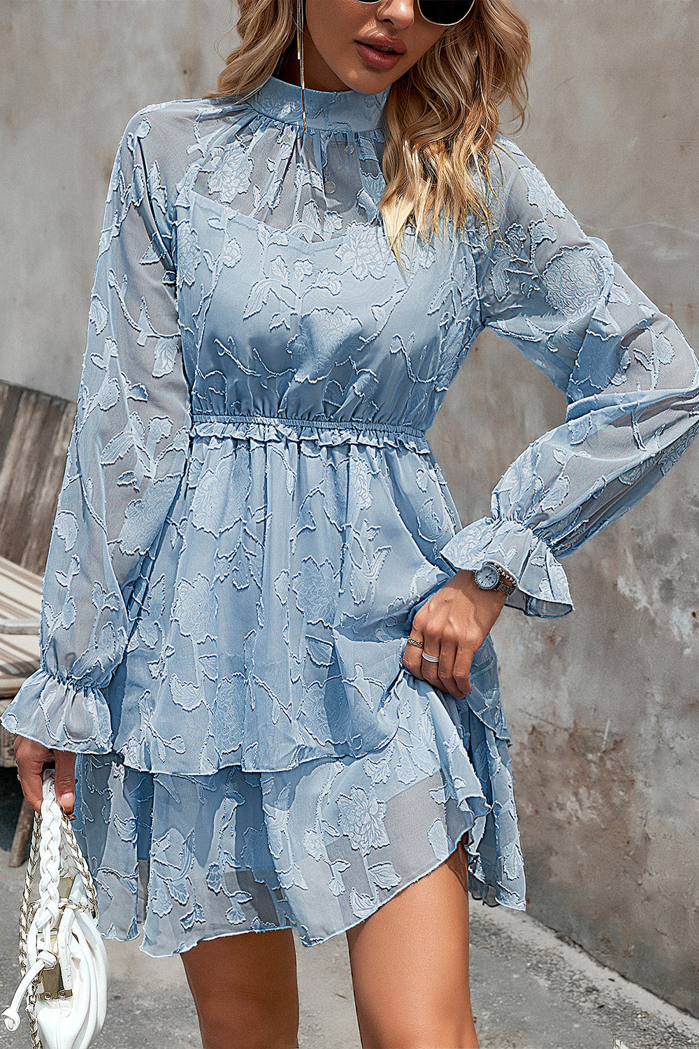 Find Me There Layered Mini Dress