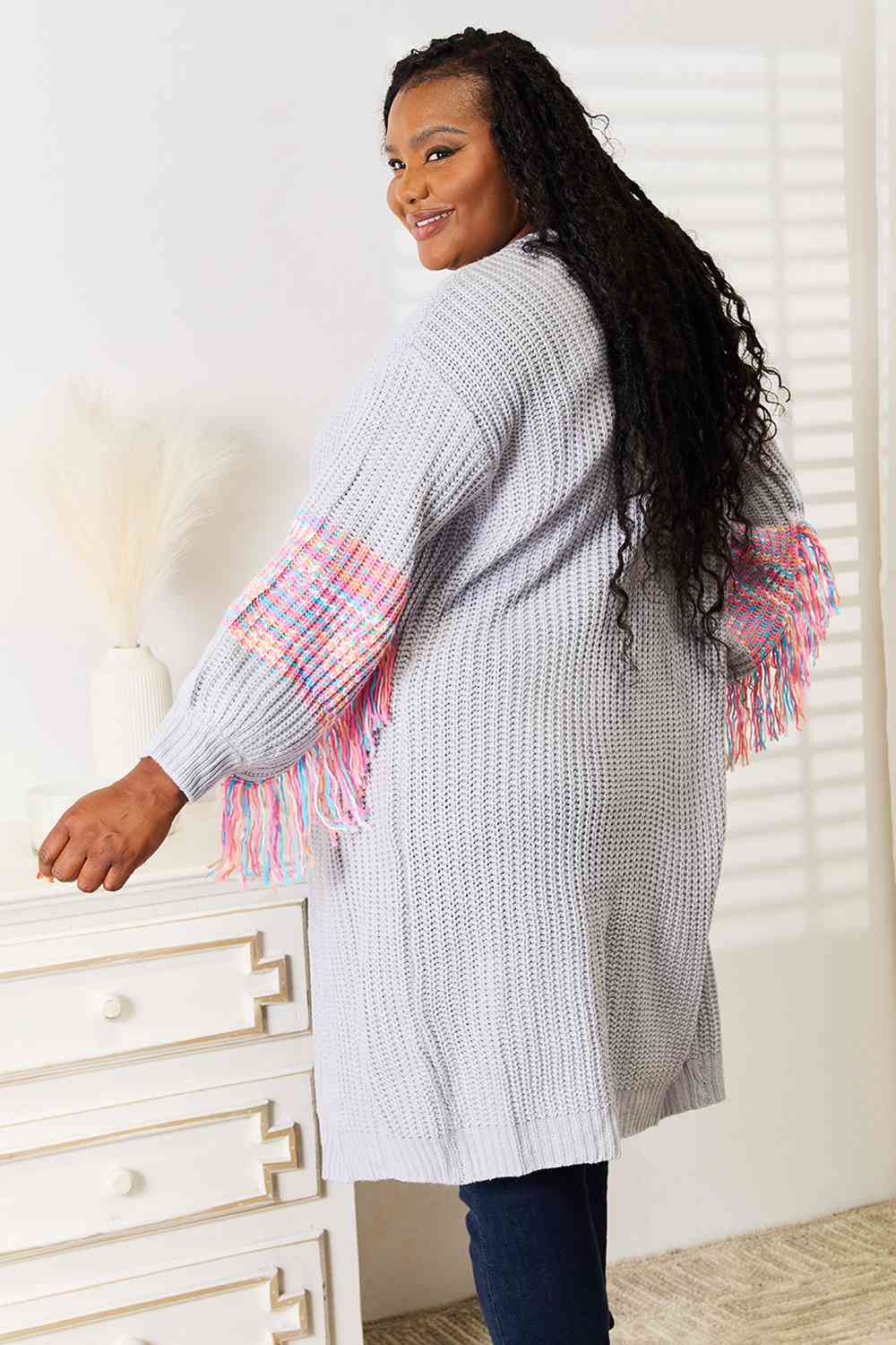 Florence Fringe Sleeve Cardigan