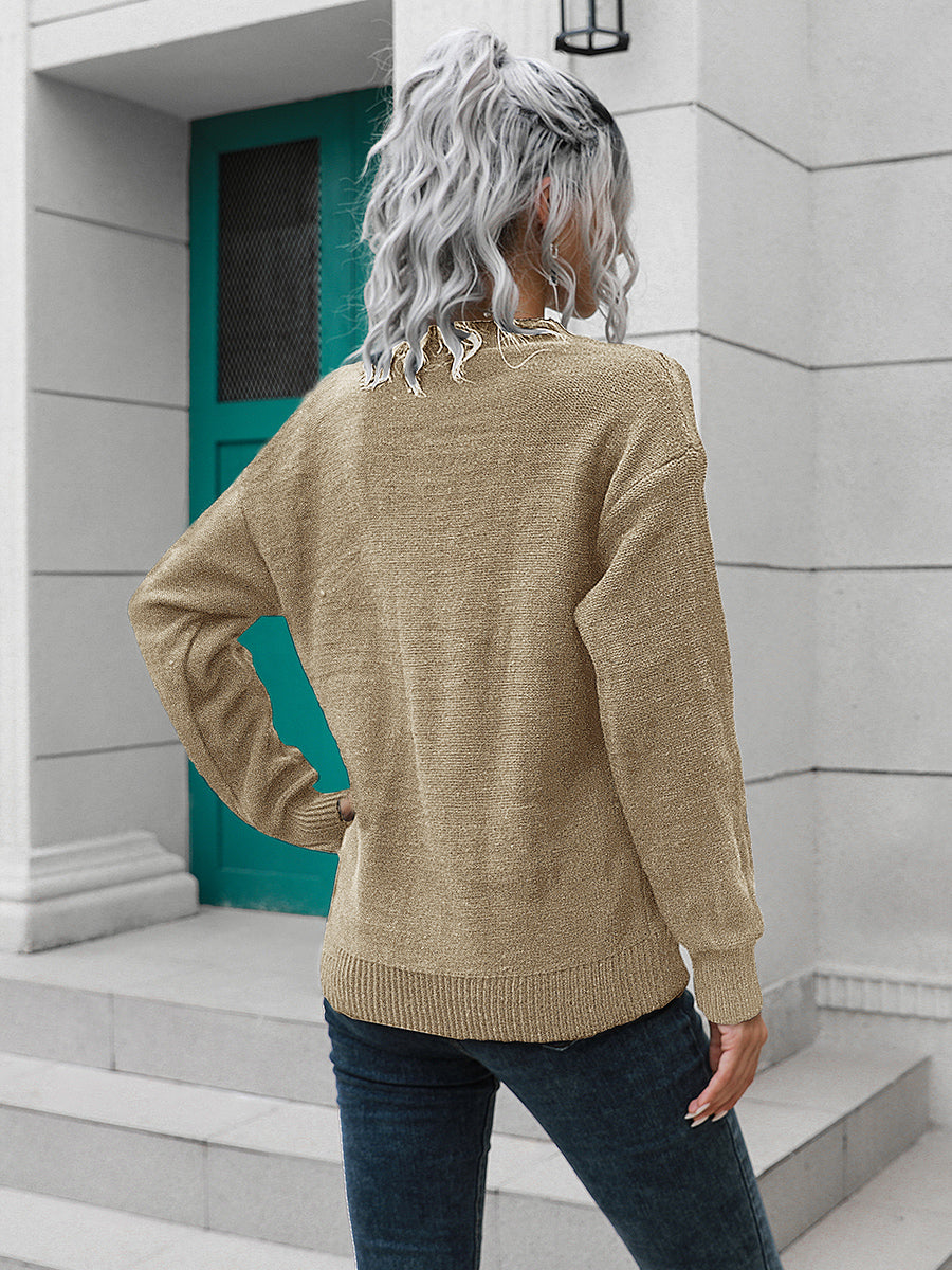 Maria Button Detail Sweater