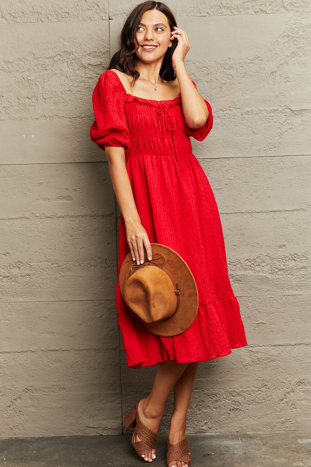 You Have My Heart Midi Dress