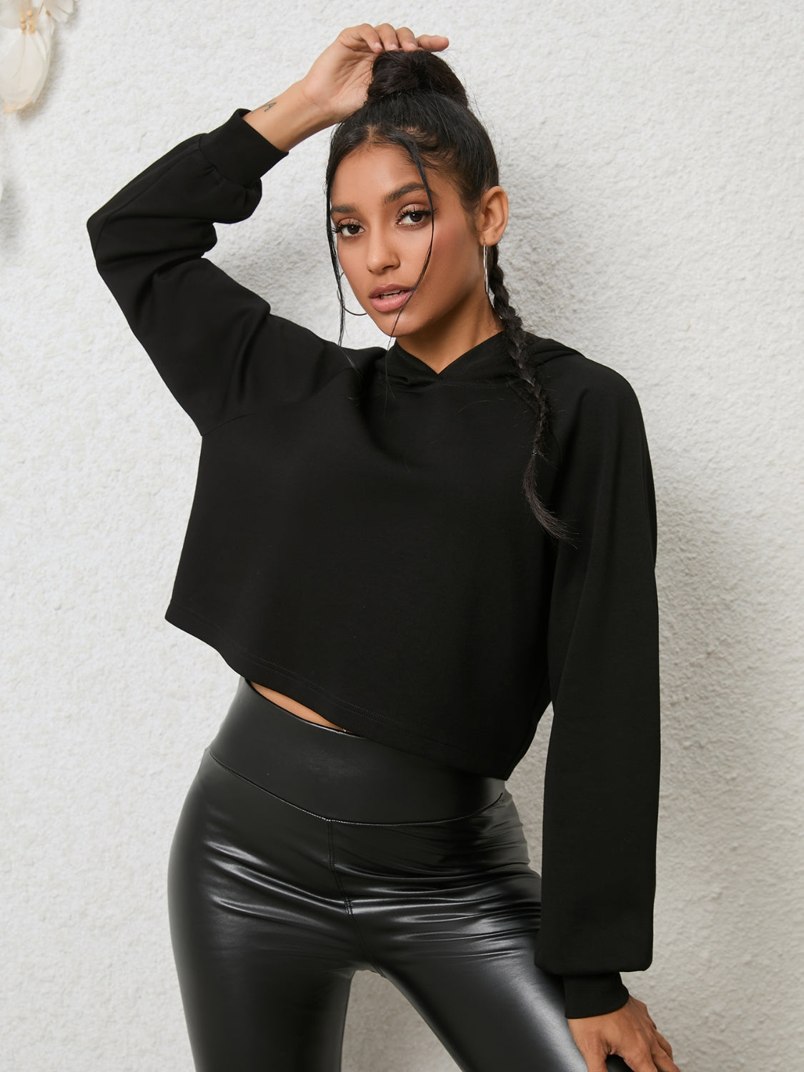 Addison Lace-Up Hoodie