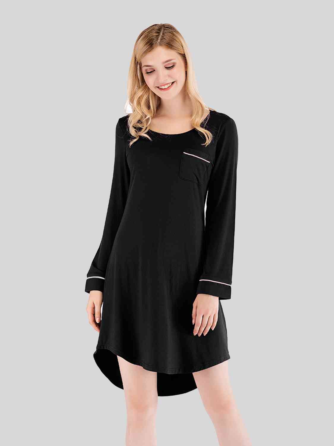 Sweet Dreams Round Neck Night Dress