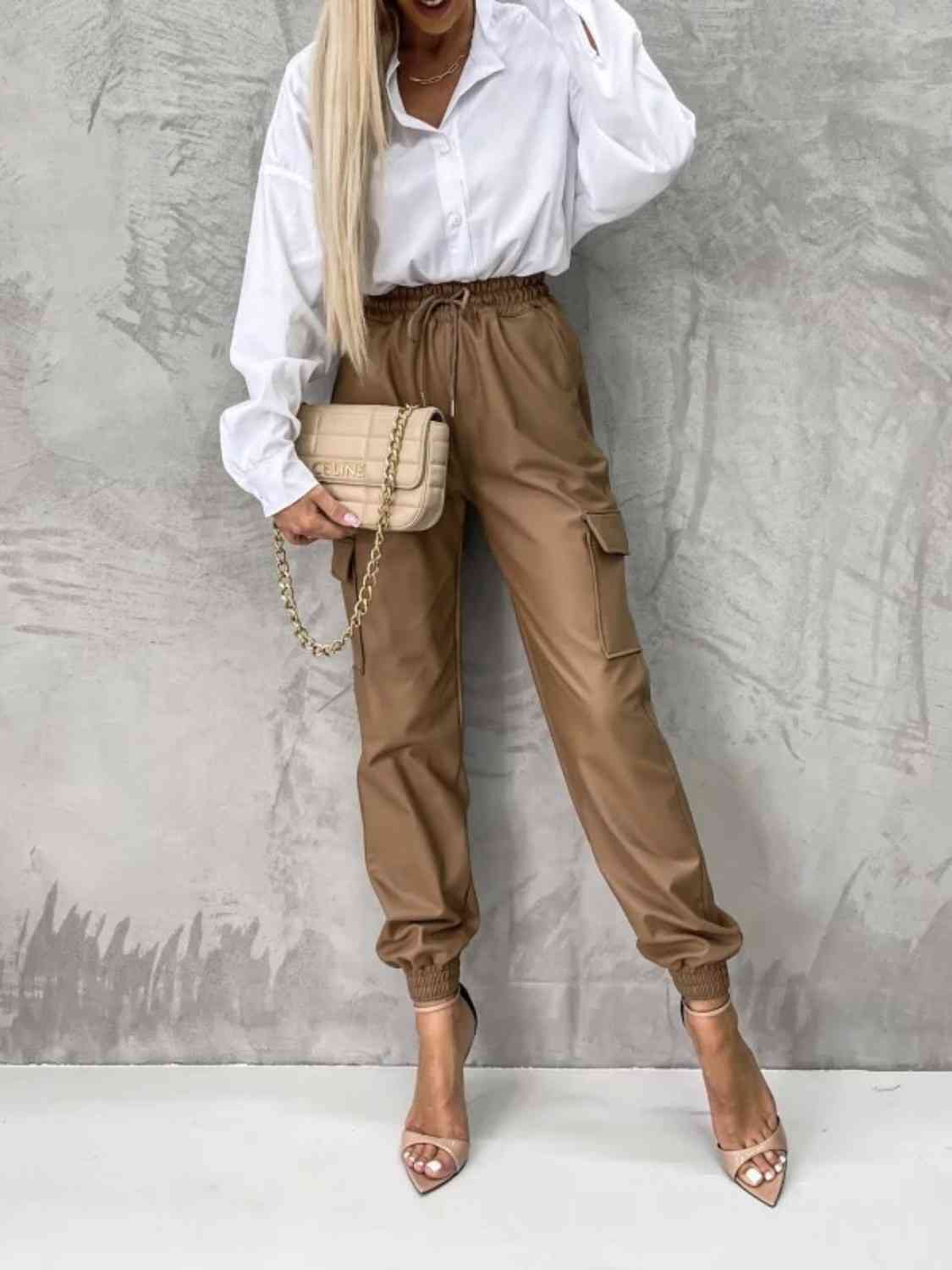 Londyn Tied High Waist Pants