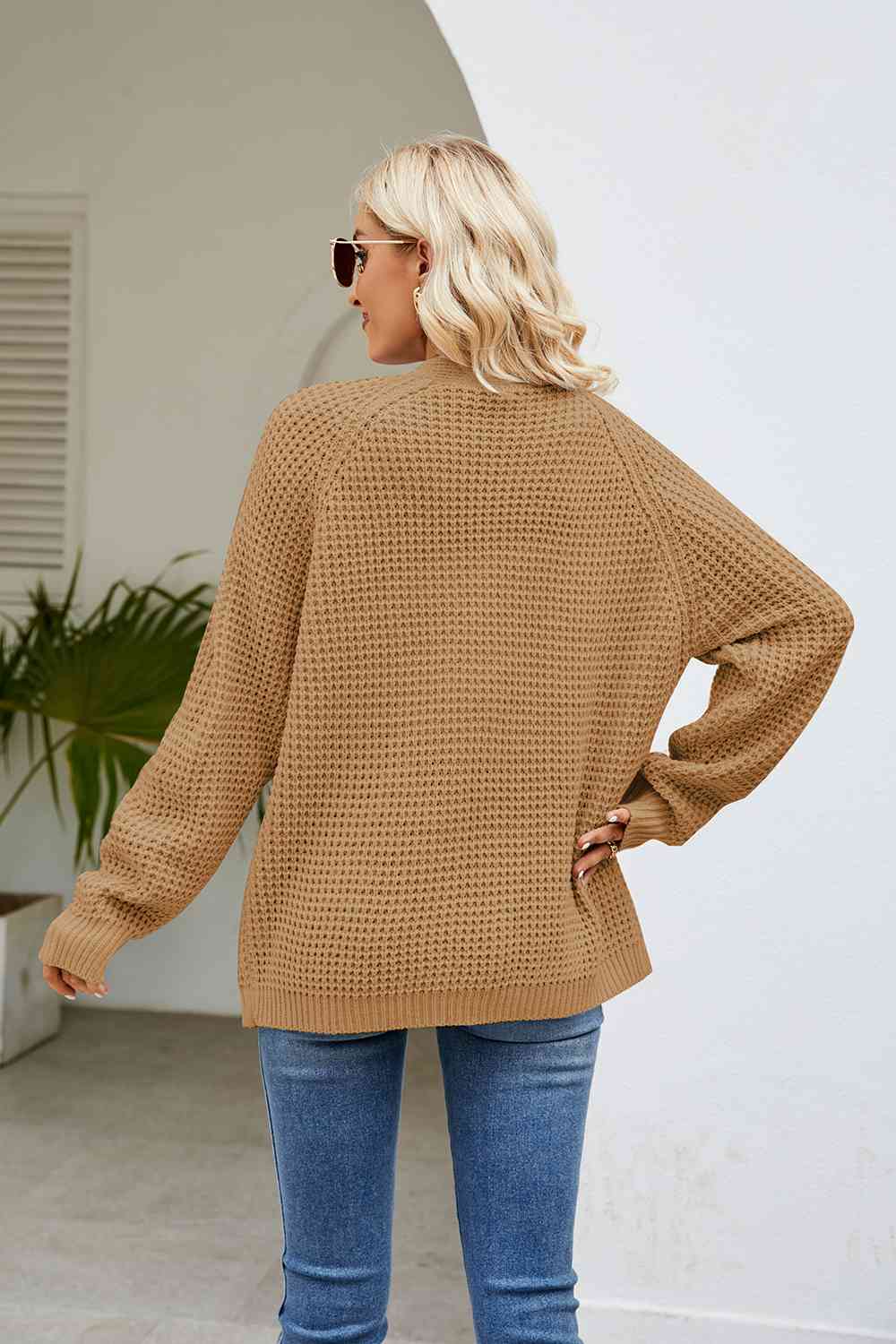 Oakley Open Front Long Sleeve Cardigan