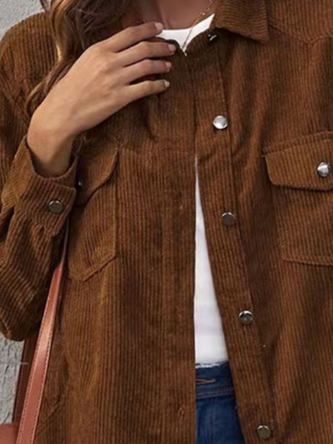 Teresa Button Down Collared Shacket