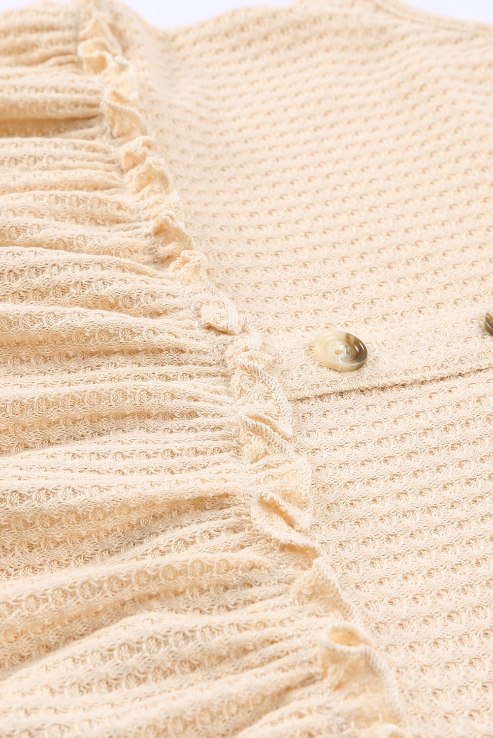 Hello Darling Waffle-Knit Top