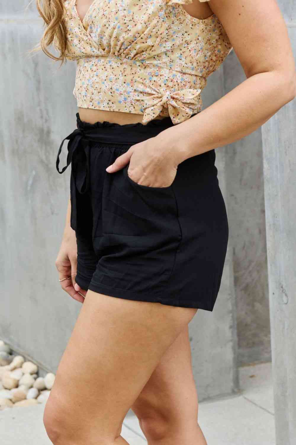Back On Top High Waist Shorts