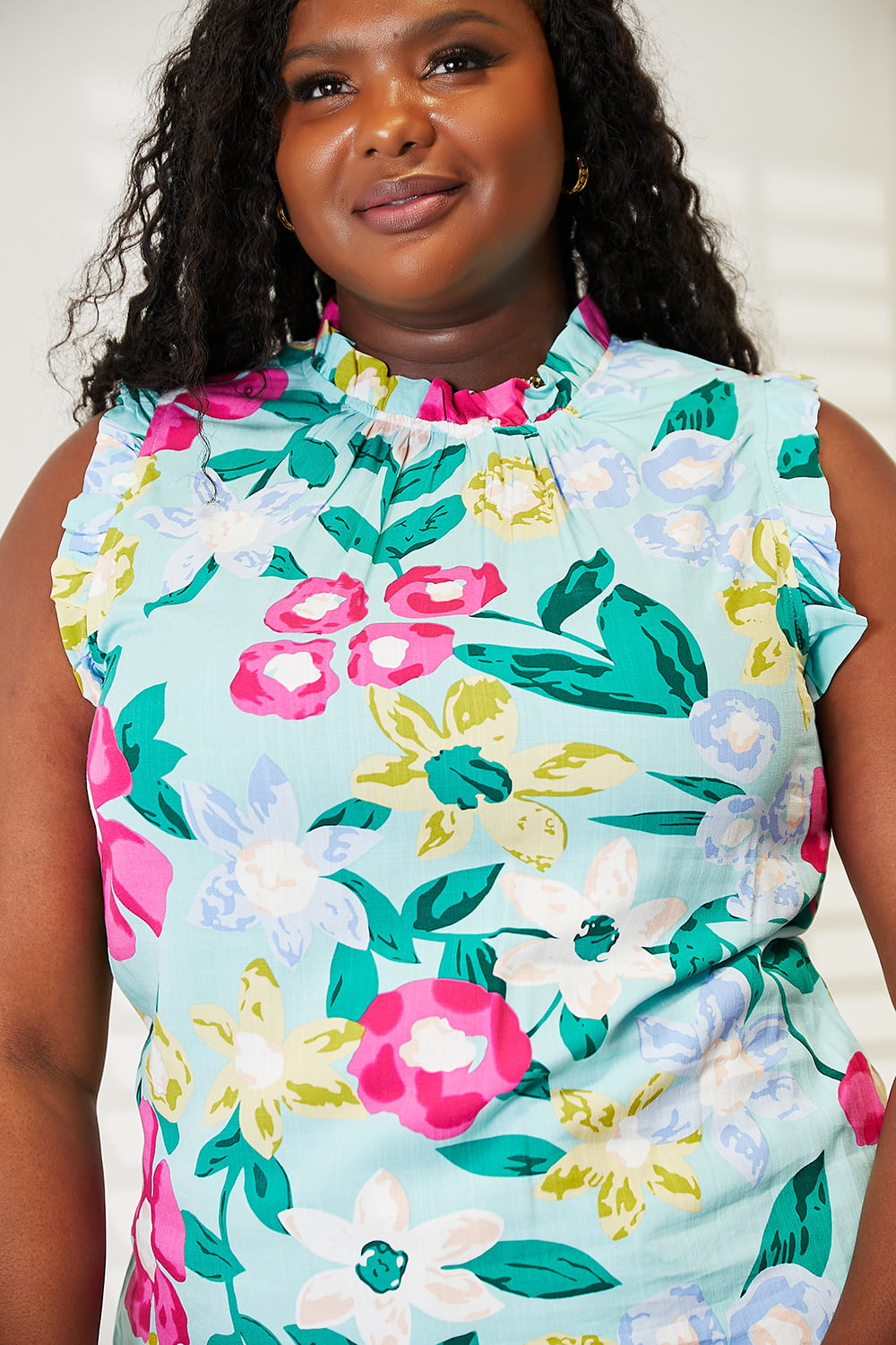 Forever Garden Floral Blouse