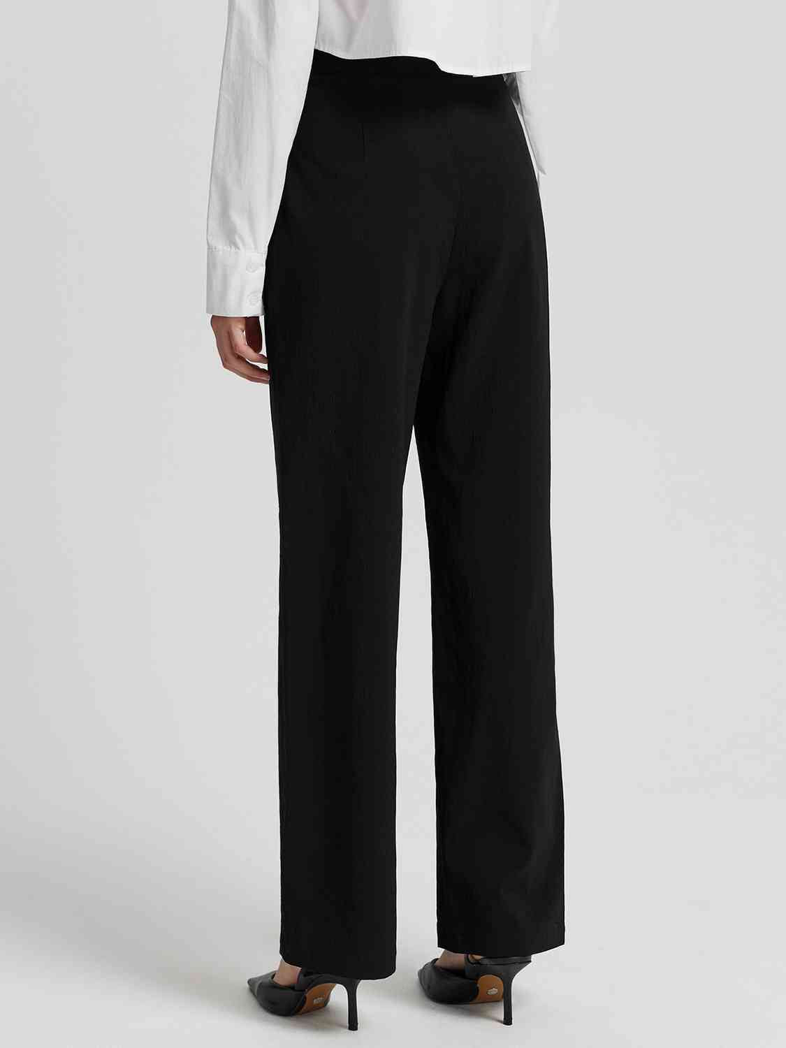 Mya High Waist Straight Pants