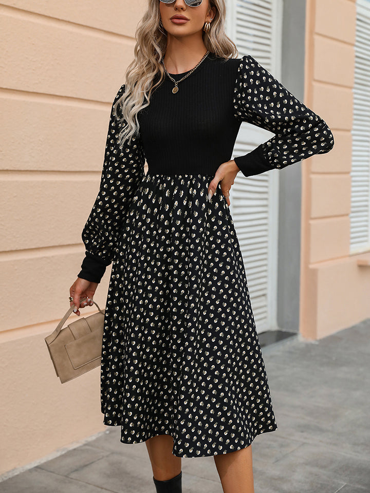 One More Time Long Sleeve Midi Dress