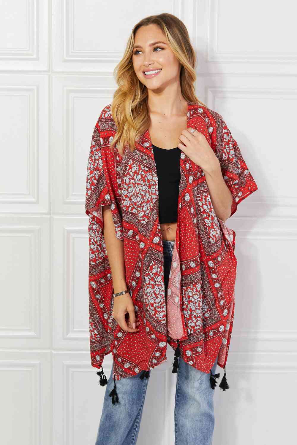 Trending Paisley Kimono