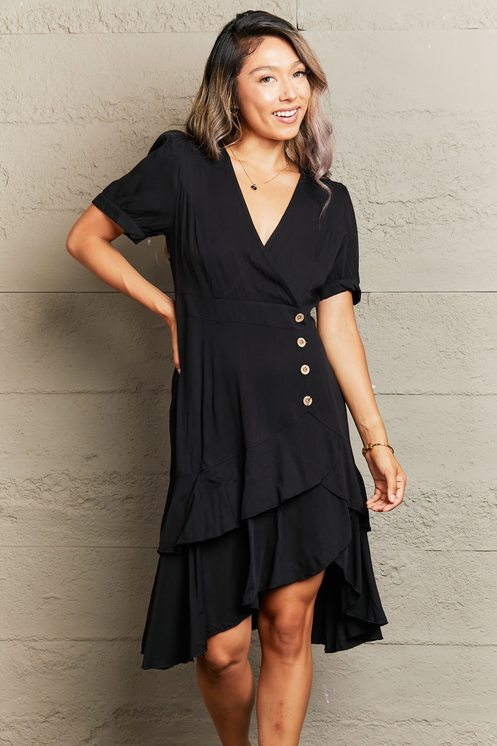 Cute And Chic Midi Dress