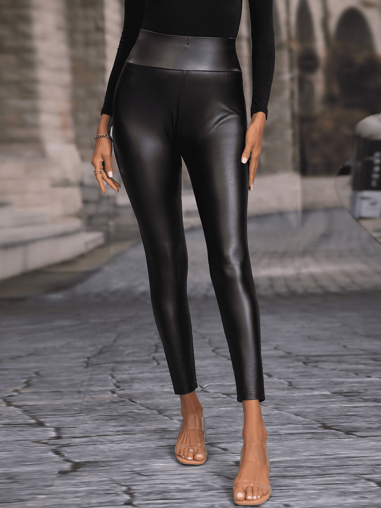 Walking Fierce Slim Fit Leggings