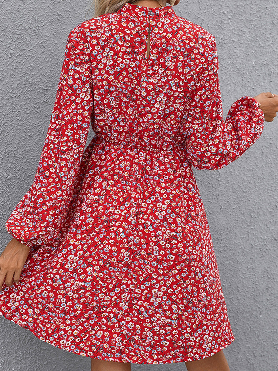 Be Confident Floral Mini Dress