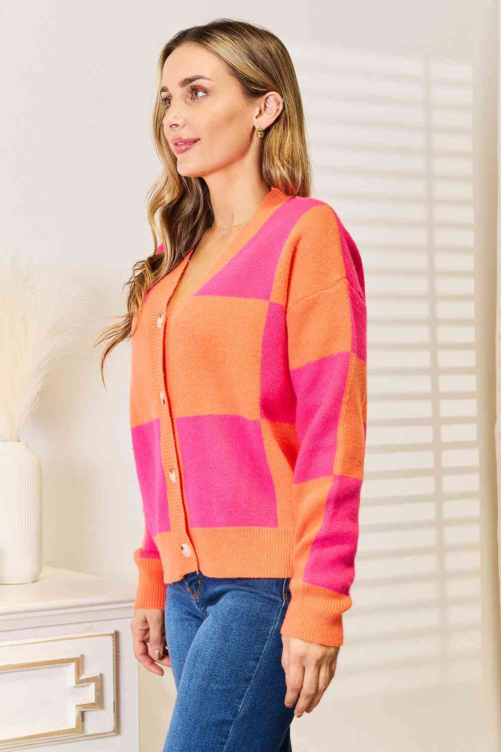 Check Me Out V-Neck Cardigan