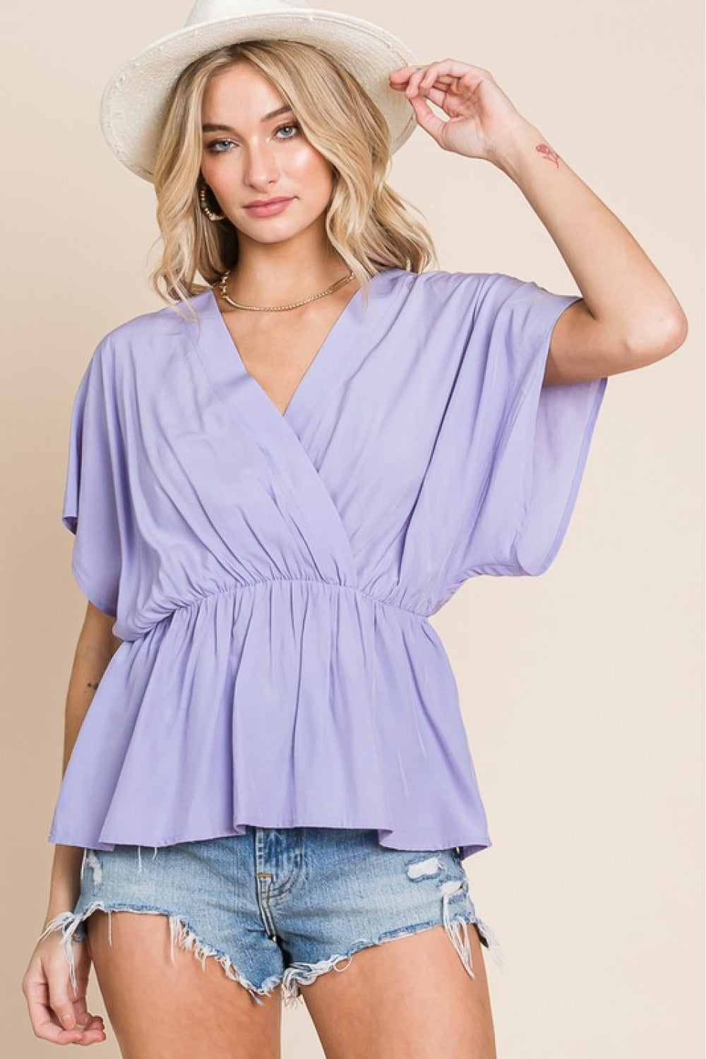 Gaining Confidence Kimono Sleeve Top