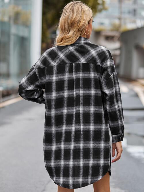 Coraline Plaid Button Up Shirt
