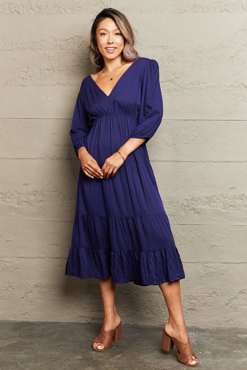 Always Feel Chic Midi Dress