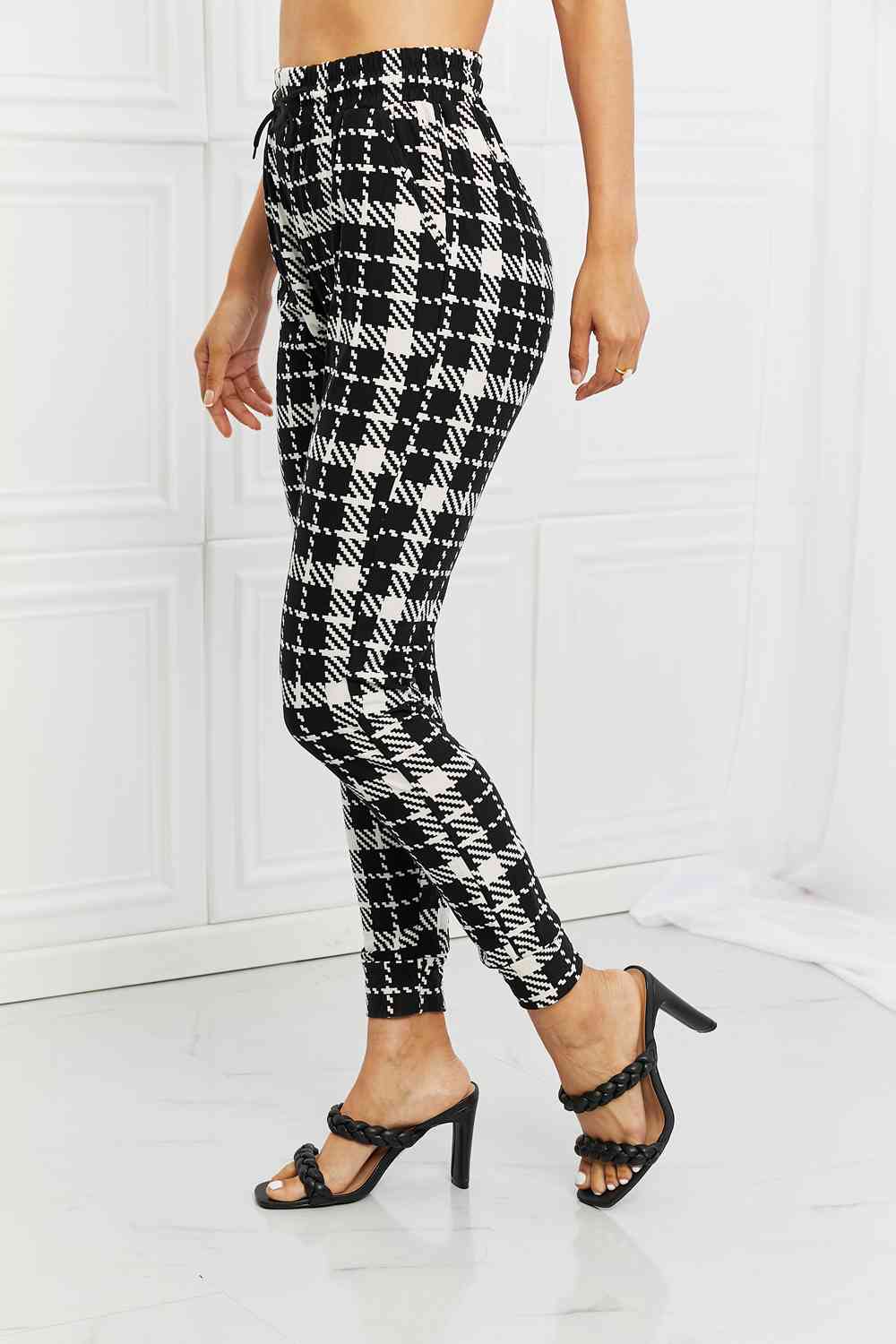 Paris Plaid Joggers