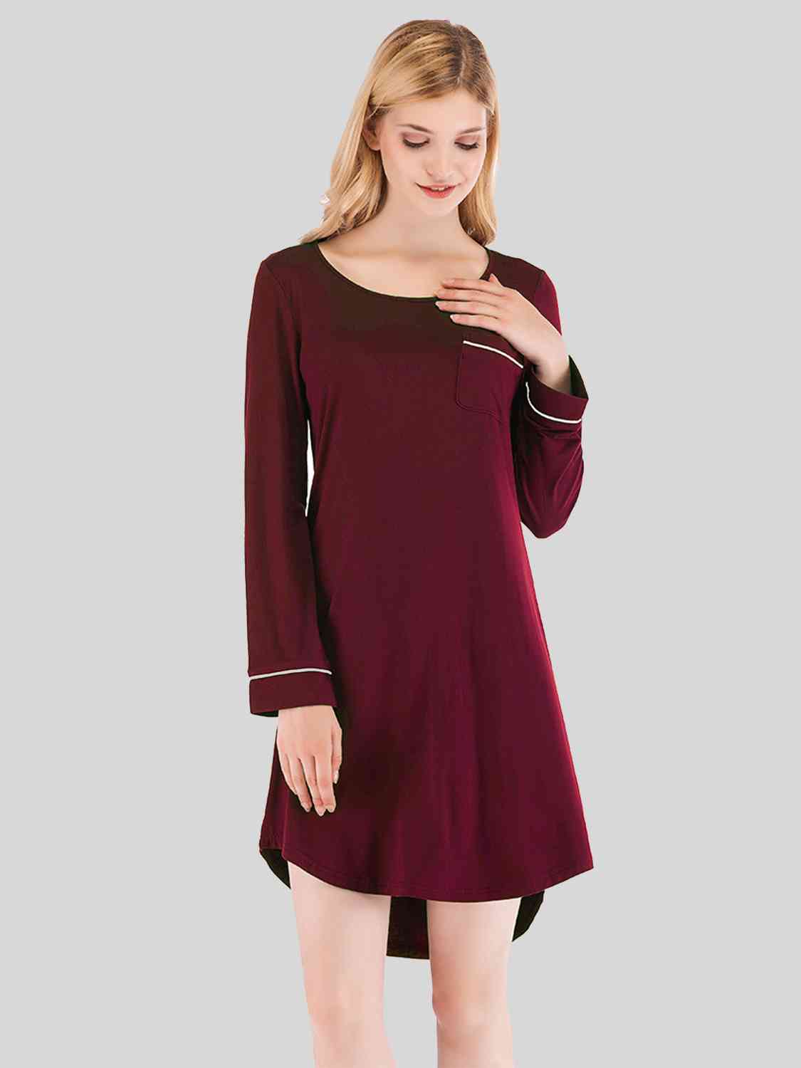 Sweet Dreams Round Neck Night Dress