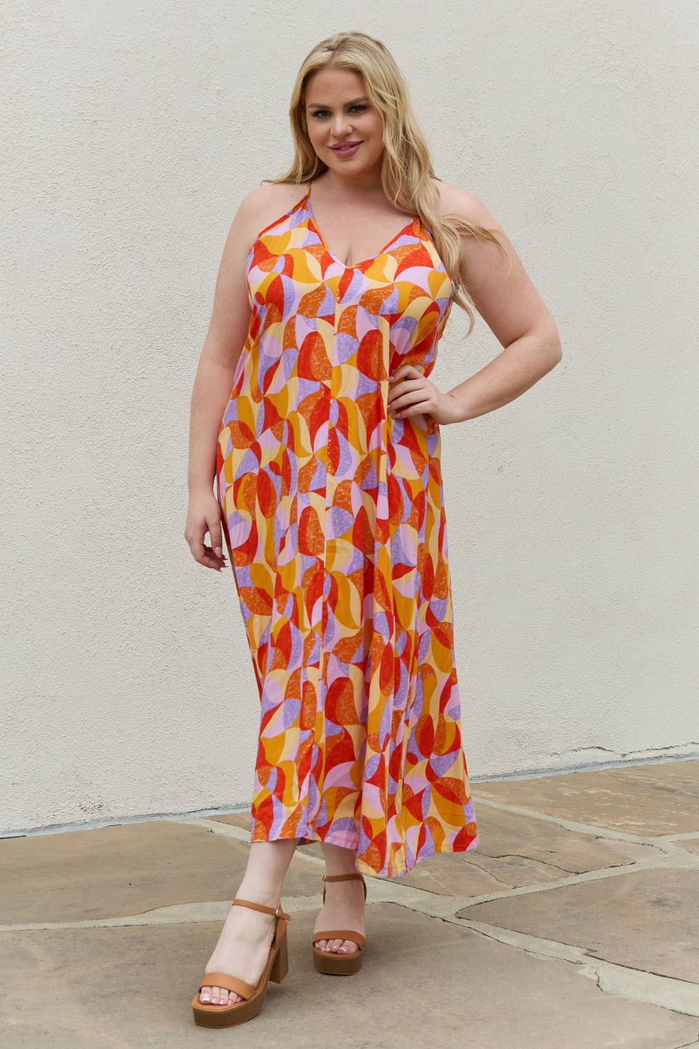 Everyday Work Of Art Maxi Dress