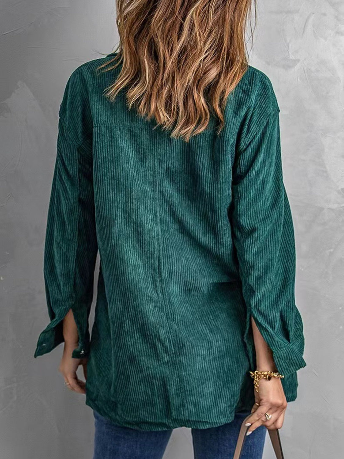 Teresa Button Down Collared Shacket