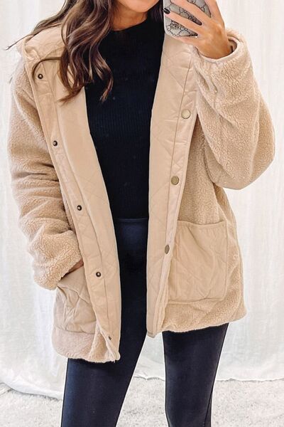 Lanie Snap Down Hooded Jacket
