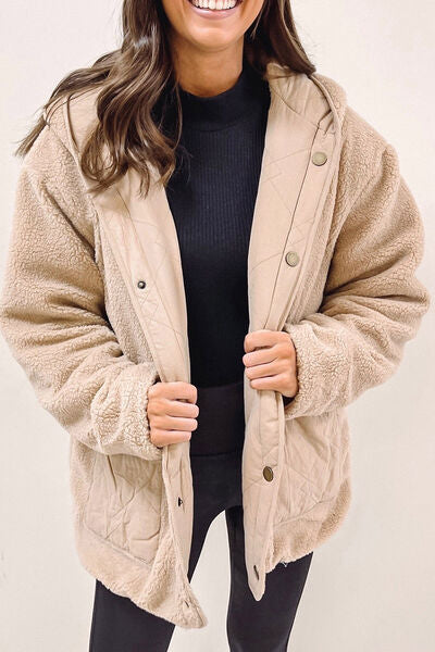 Lanie Snap Down Hooded Jacket