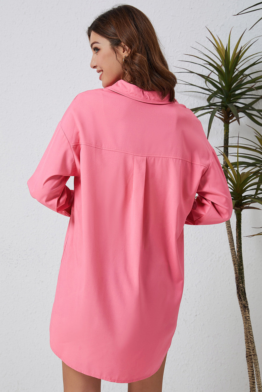 Macy Dropped Shoulder Longline Shirt