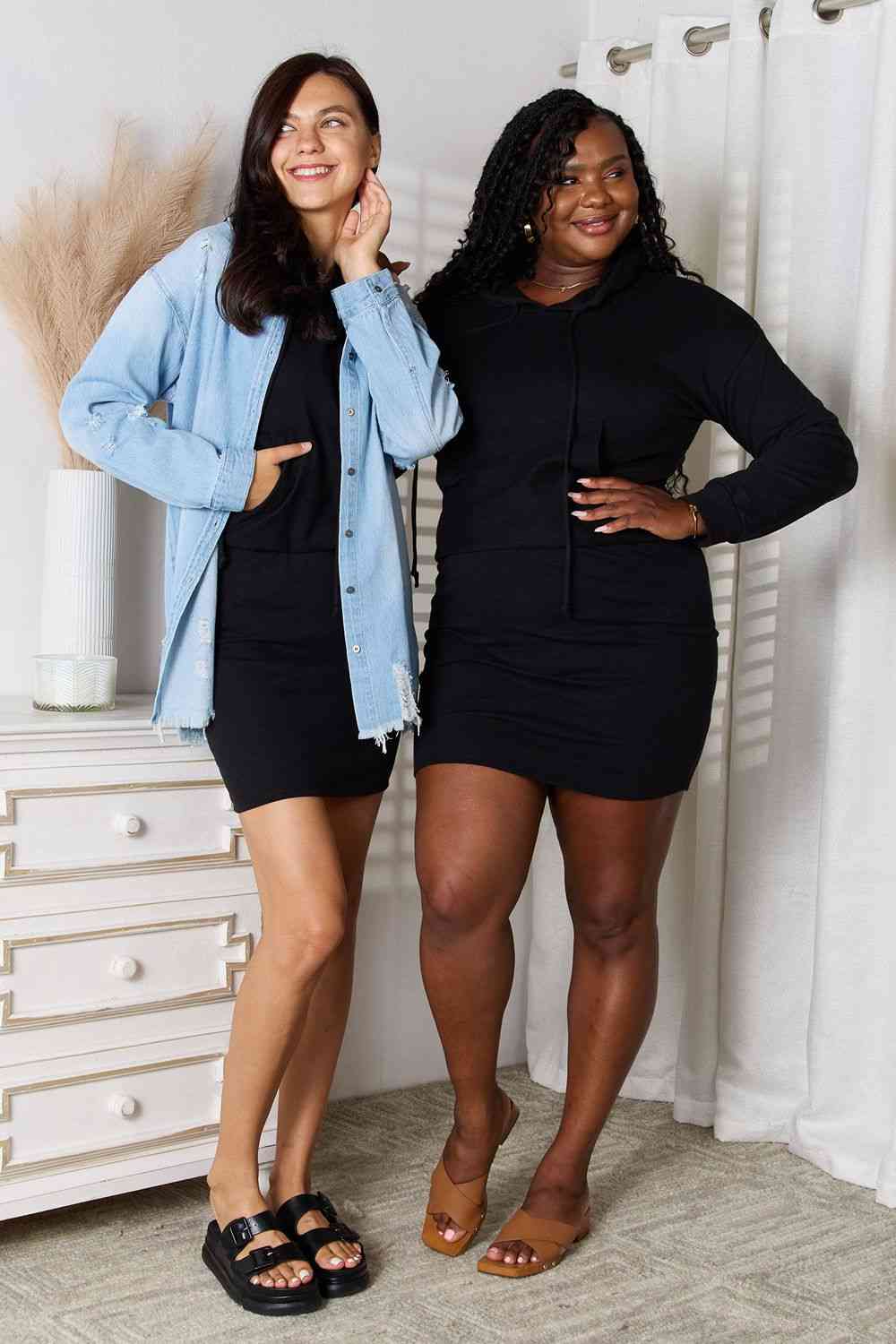 Cozy Culture Hooded Dress