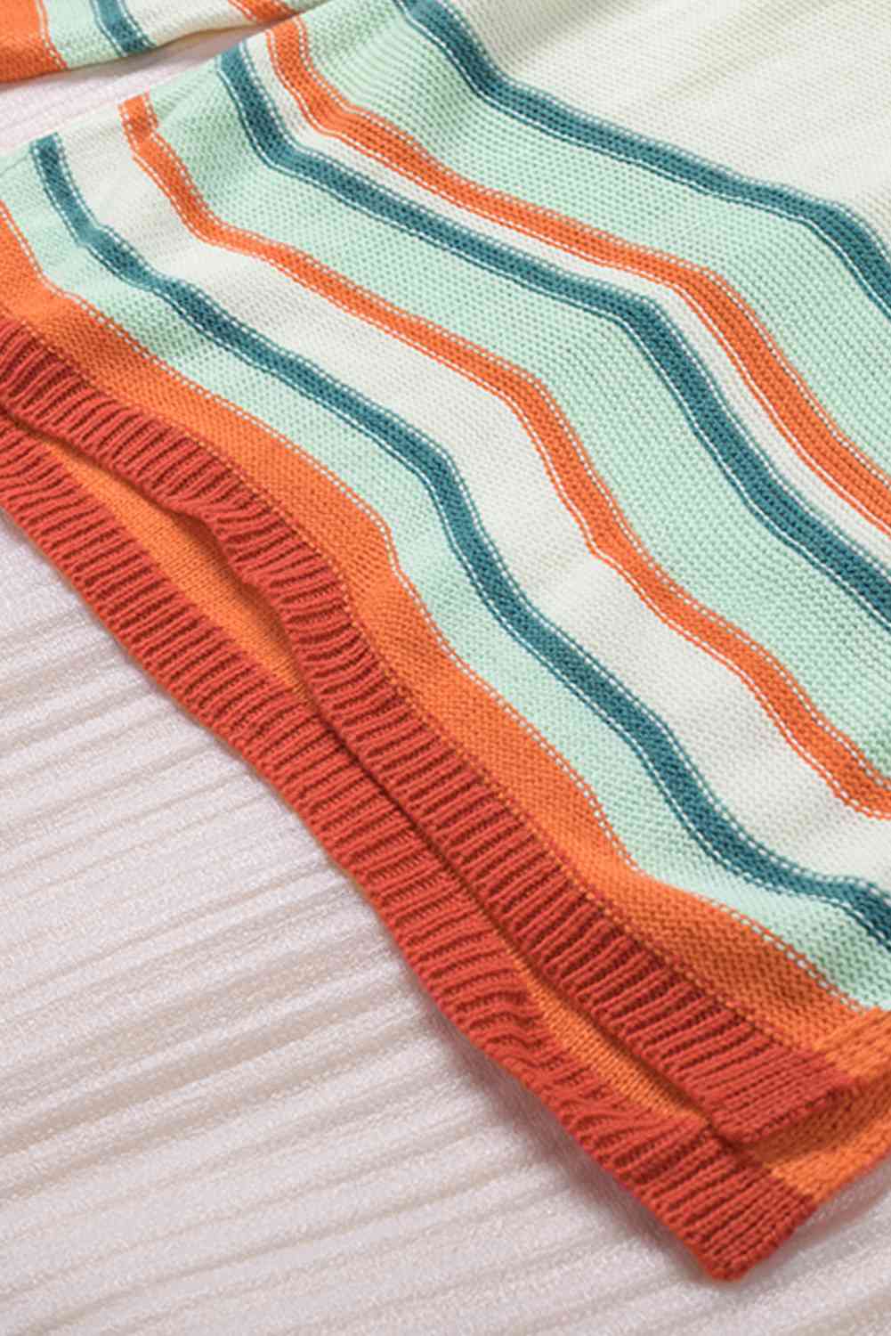 Casey Striped Turtleneck Sweater