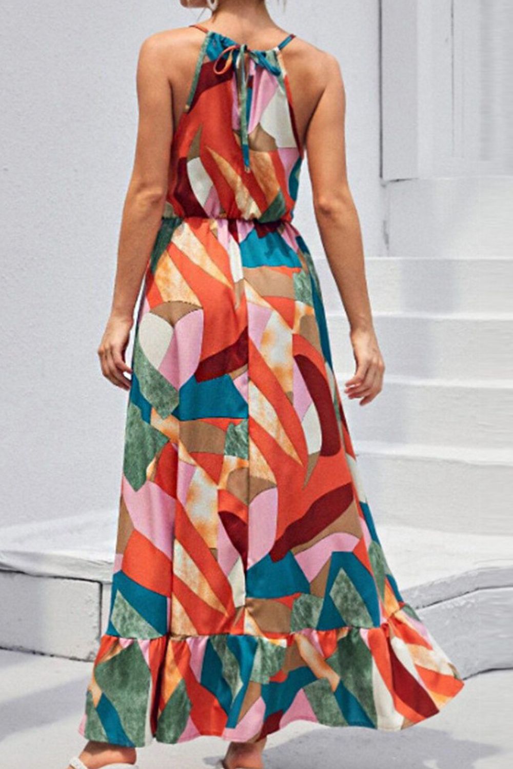 Trip To Mykonos Maxi Dress