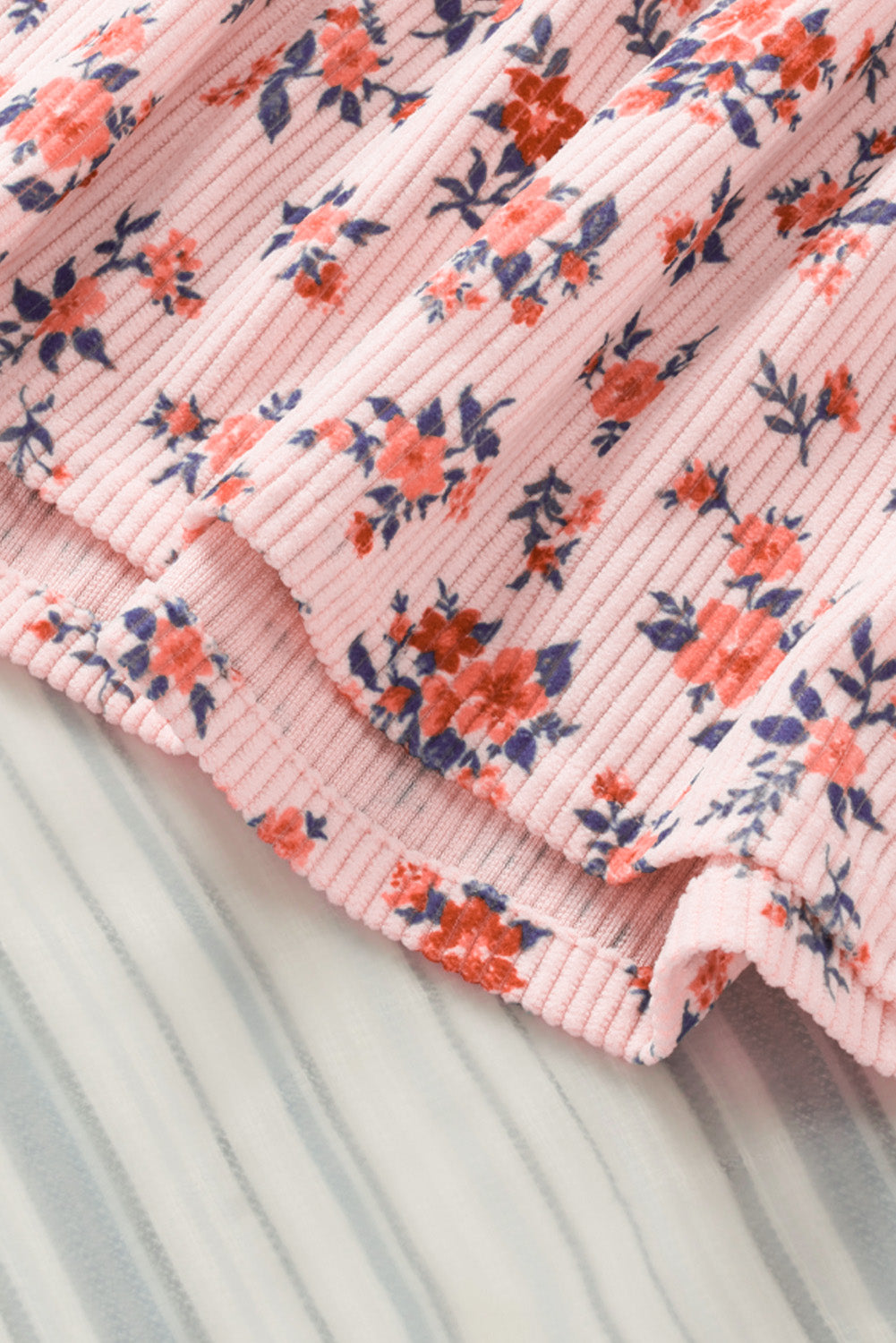 Sarah Floral Button Down Mini Dress