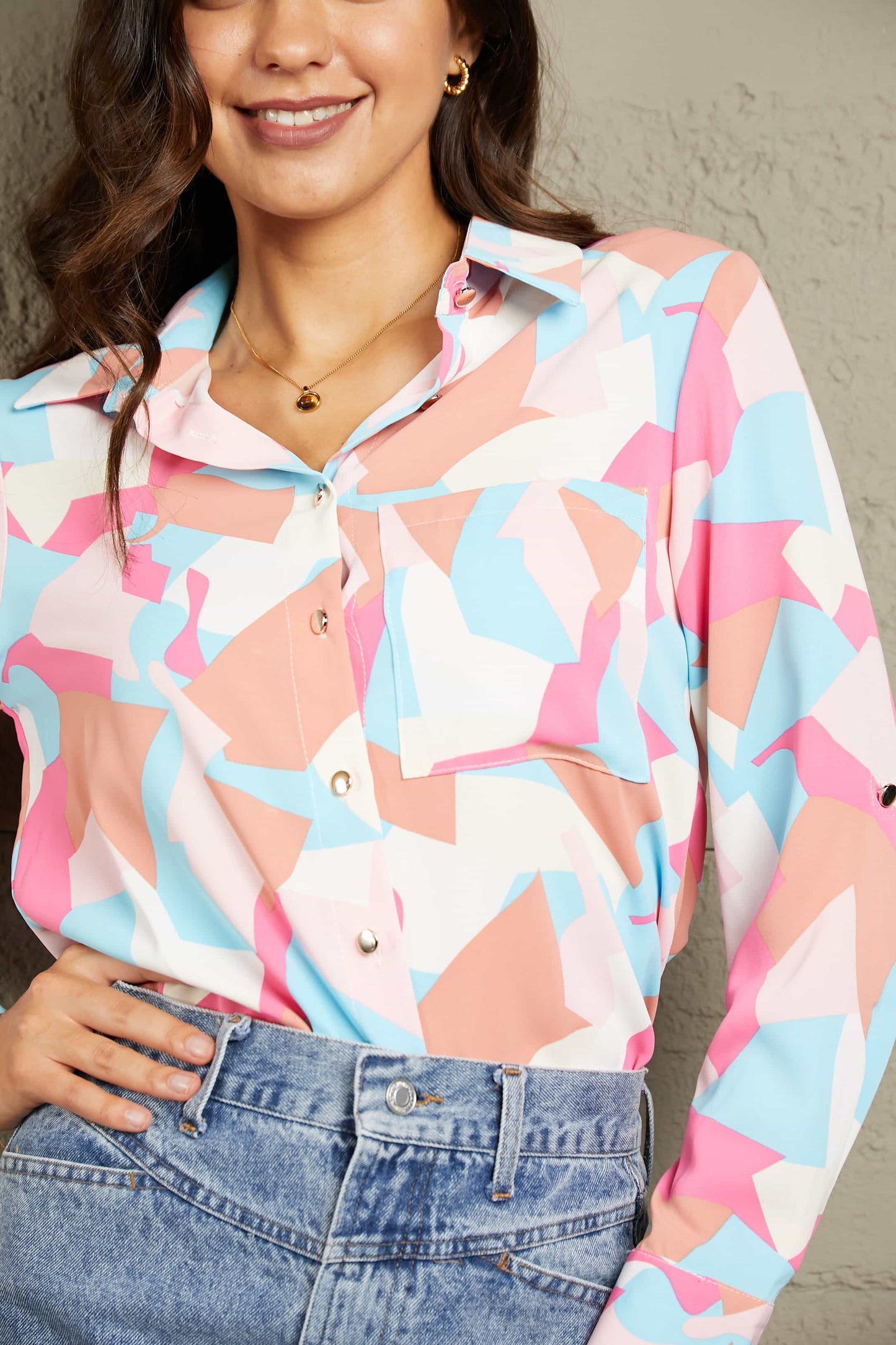 Artist At Work Button Down Shirt